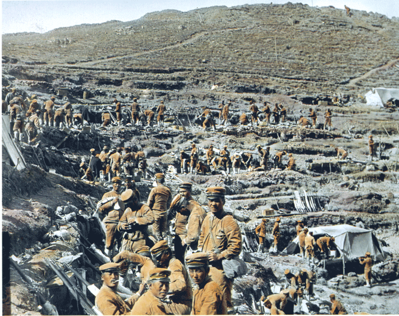 Rare Color Photographs of Russo-Japanese War From 1904 to 1905