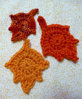 Crochet For Free: Autumn Leaves Tutorial