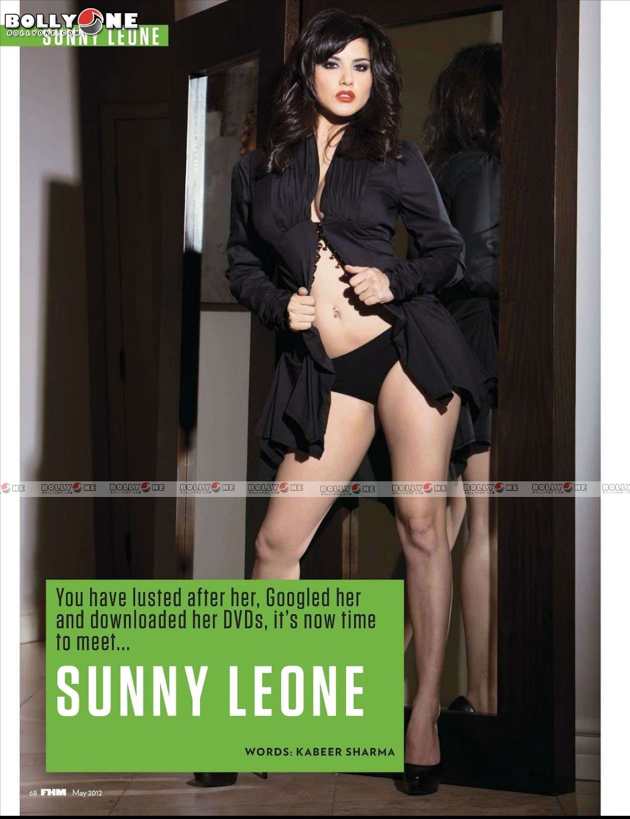  Sunny Leone FHM Bikini Pic -  Sunny Leone FHM Full Scans 