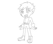 #2 Beast Boy Coloring Page