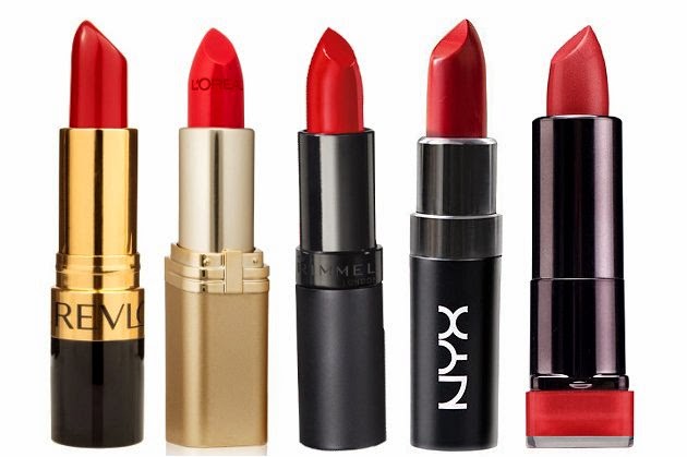 Best Drug Store Red Lipsticks.