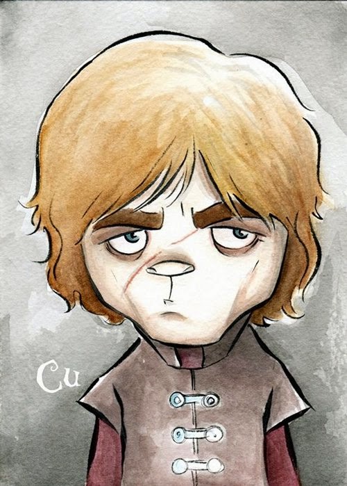01-Game-of-Thrones-Tyrion-Lannister-Chris-Uminga-Game-of-Thrones-Watercolours-www-designstack-co