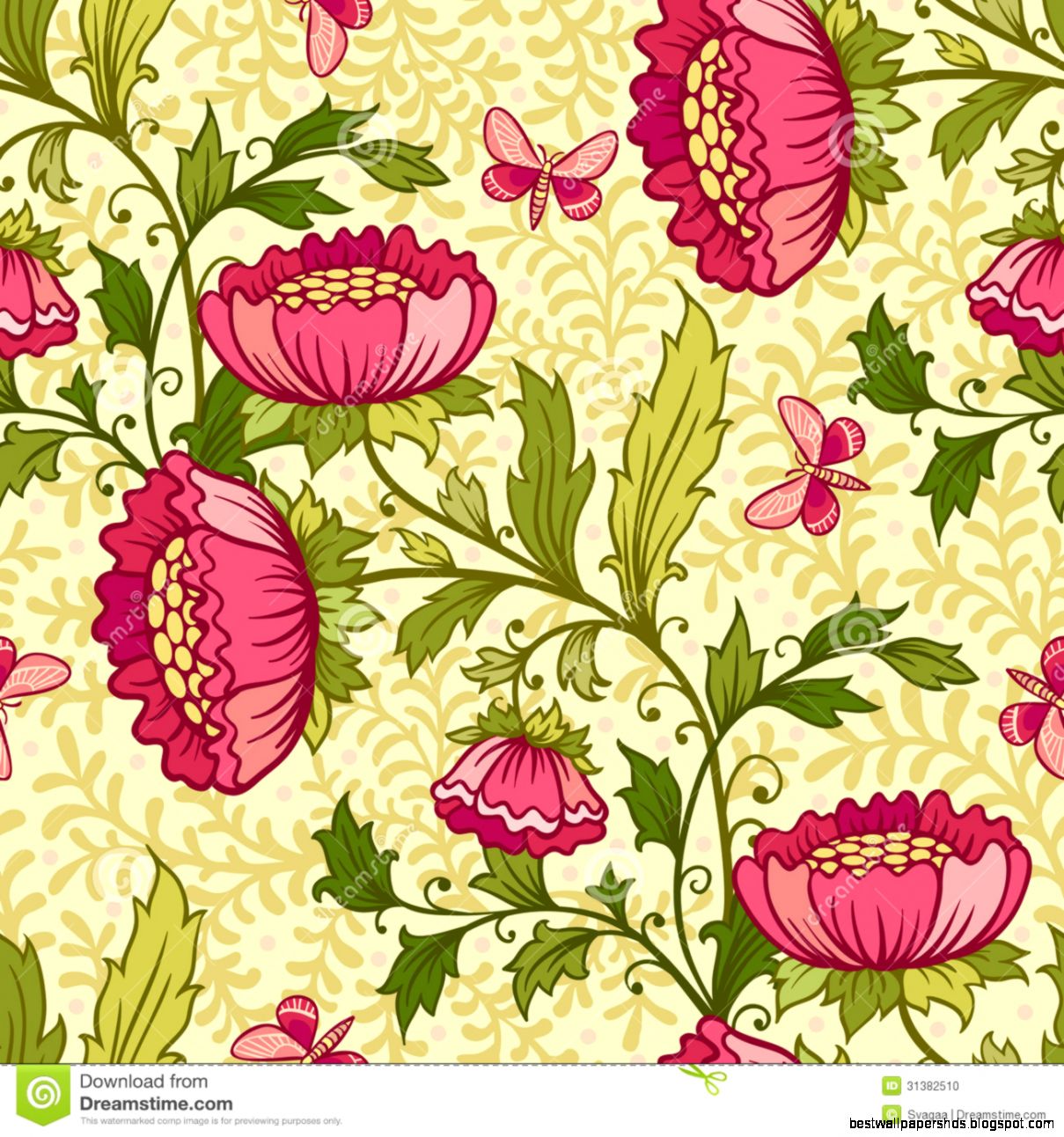 Fl Wallpaper Pattern Vintage Wallpapers Gallery Fl Wallpaper Pattern Vintage Wallpapers Gallery