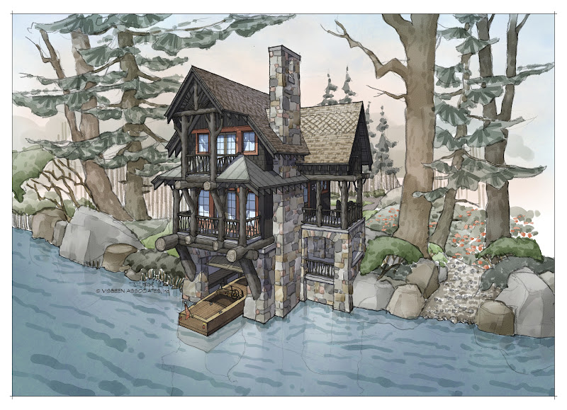 Adirondack boat house designs - Home design and style