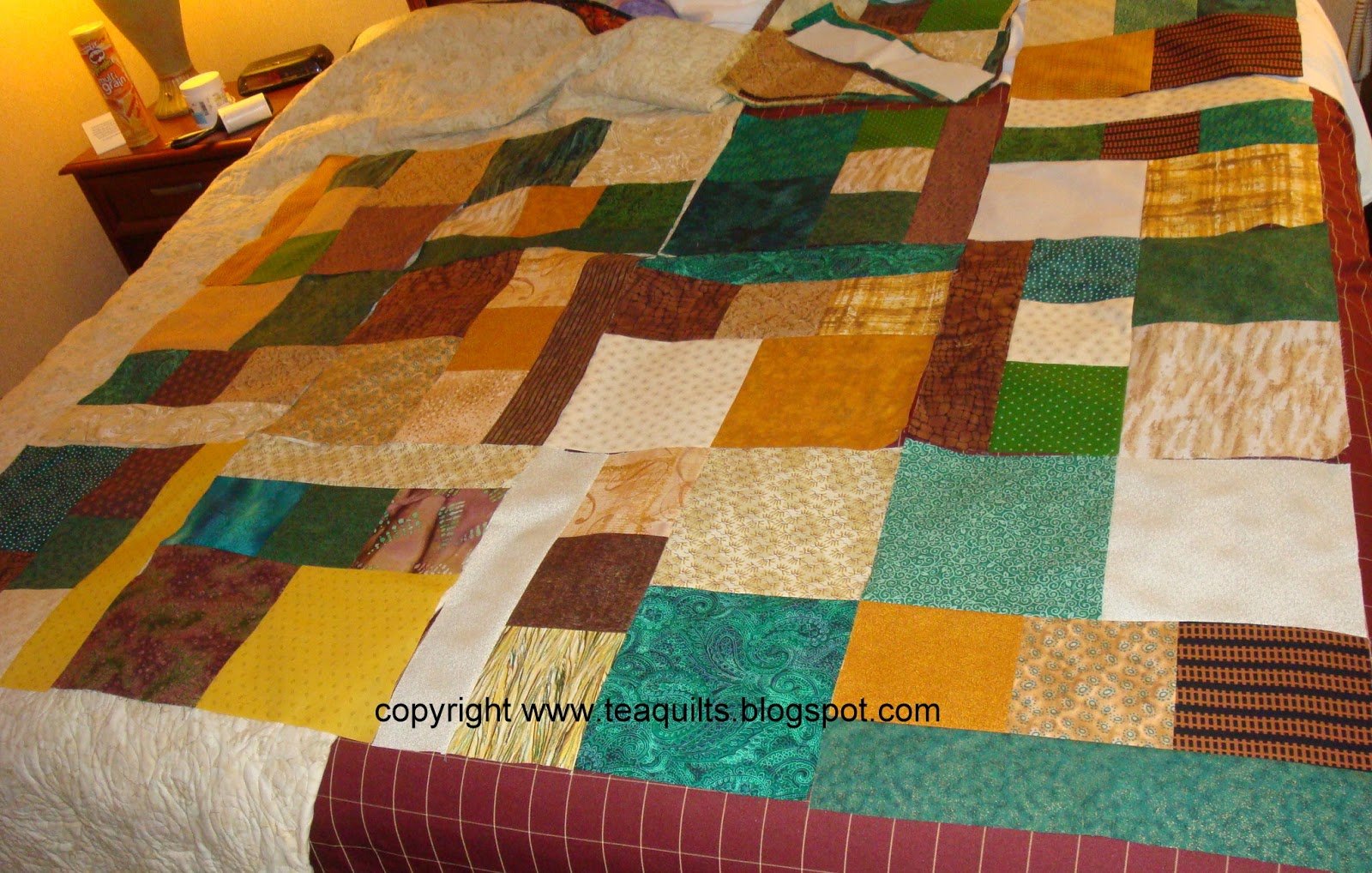 Teaquilts: Design Wall Monday - Move Alongs
