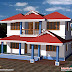 Two story house plan - 1800 Sq. Ft.