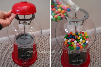 gumball machine fill