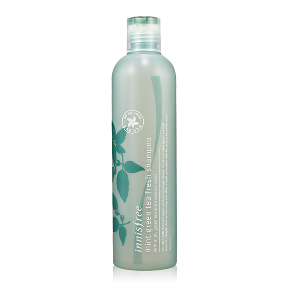 Koyuki Palace Korean Cosmetics Innisfree Mint Green Tea Shampoo
