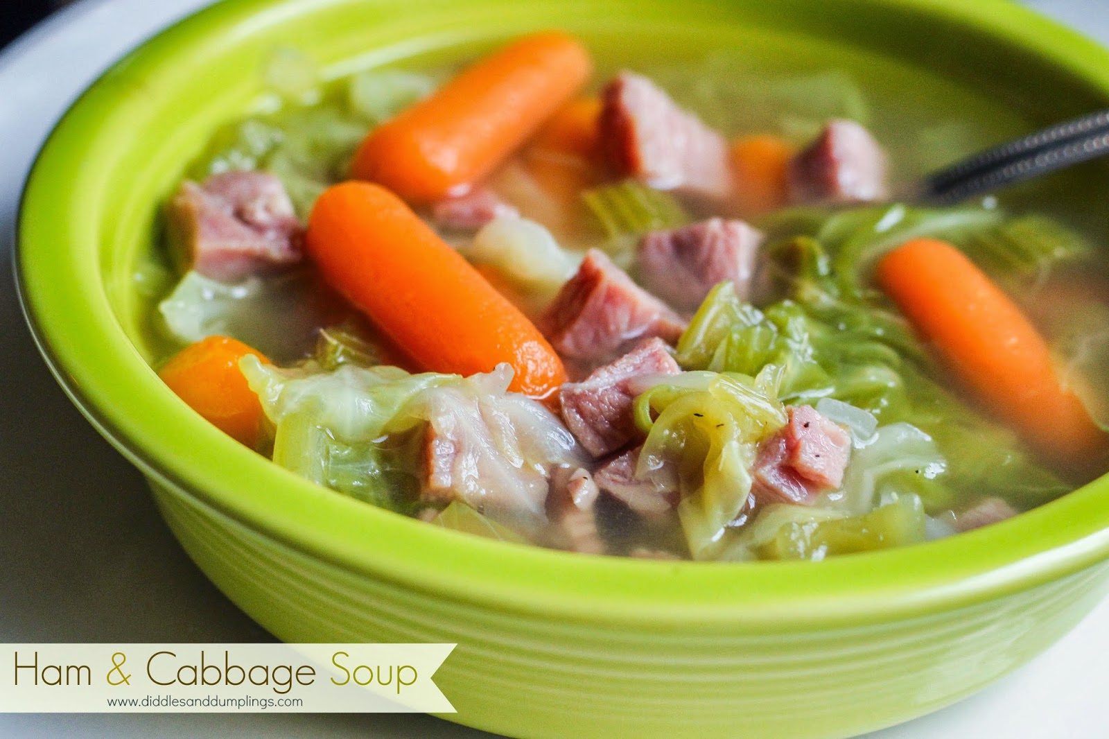 Diddles and Dumplings Ham & Cabbage Soup