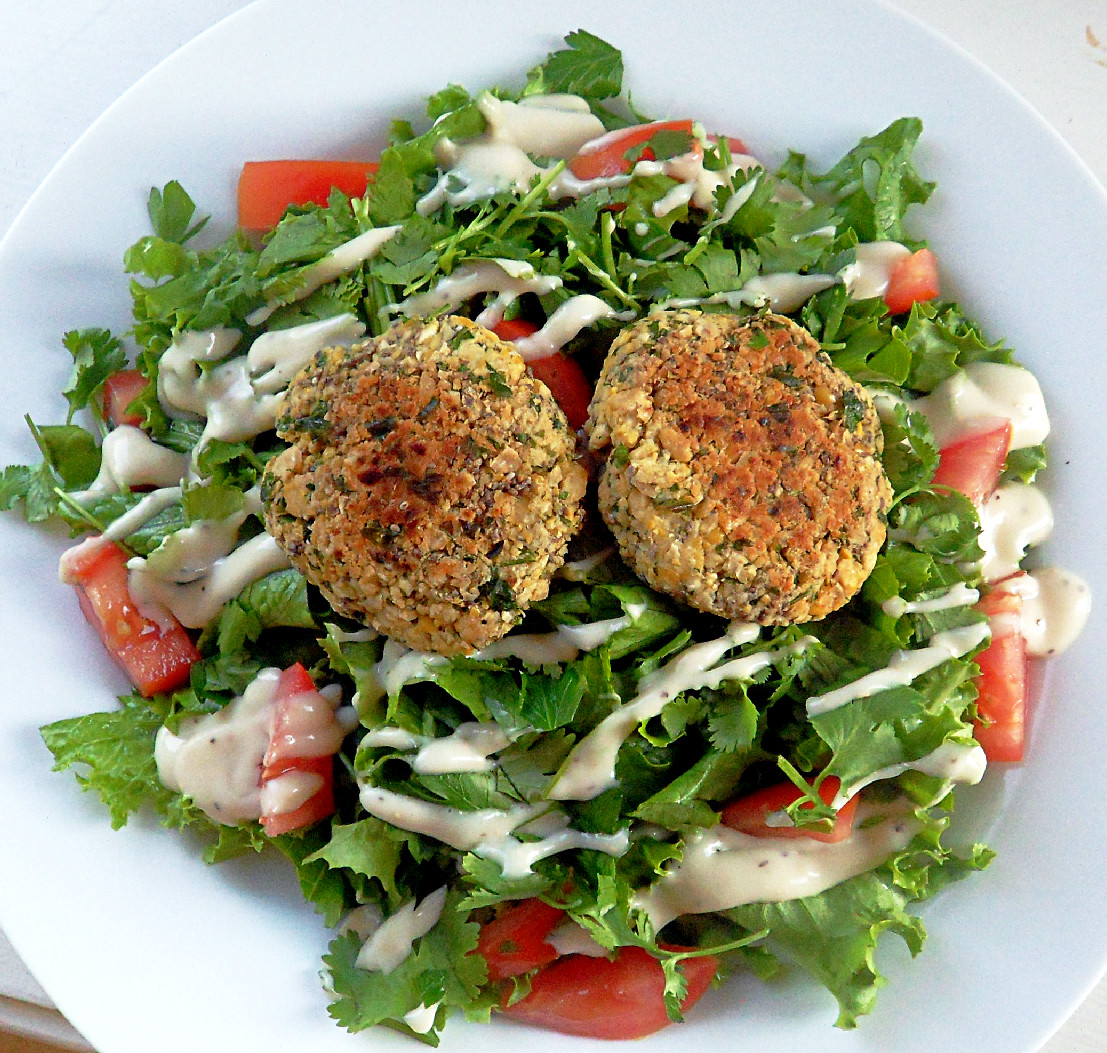 Cooking to Perfection Falafel Cakes