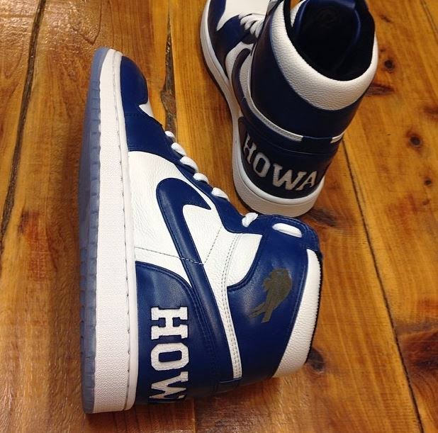 THE SNEAKER ADDICT Diddy's Air Jordan 1 'Howard University' Sneaker by(09)