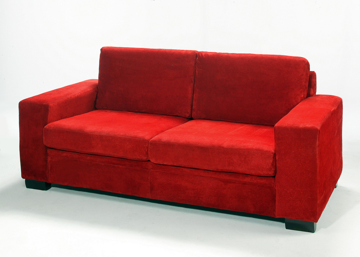 Empresa Alxival Sofa Quadrado de Chinille