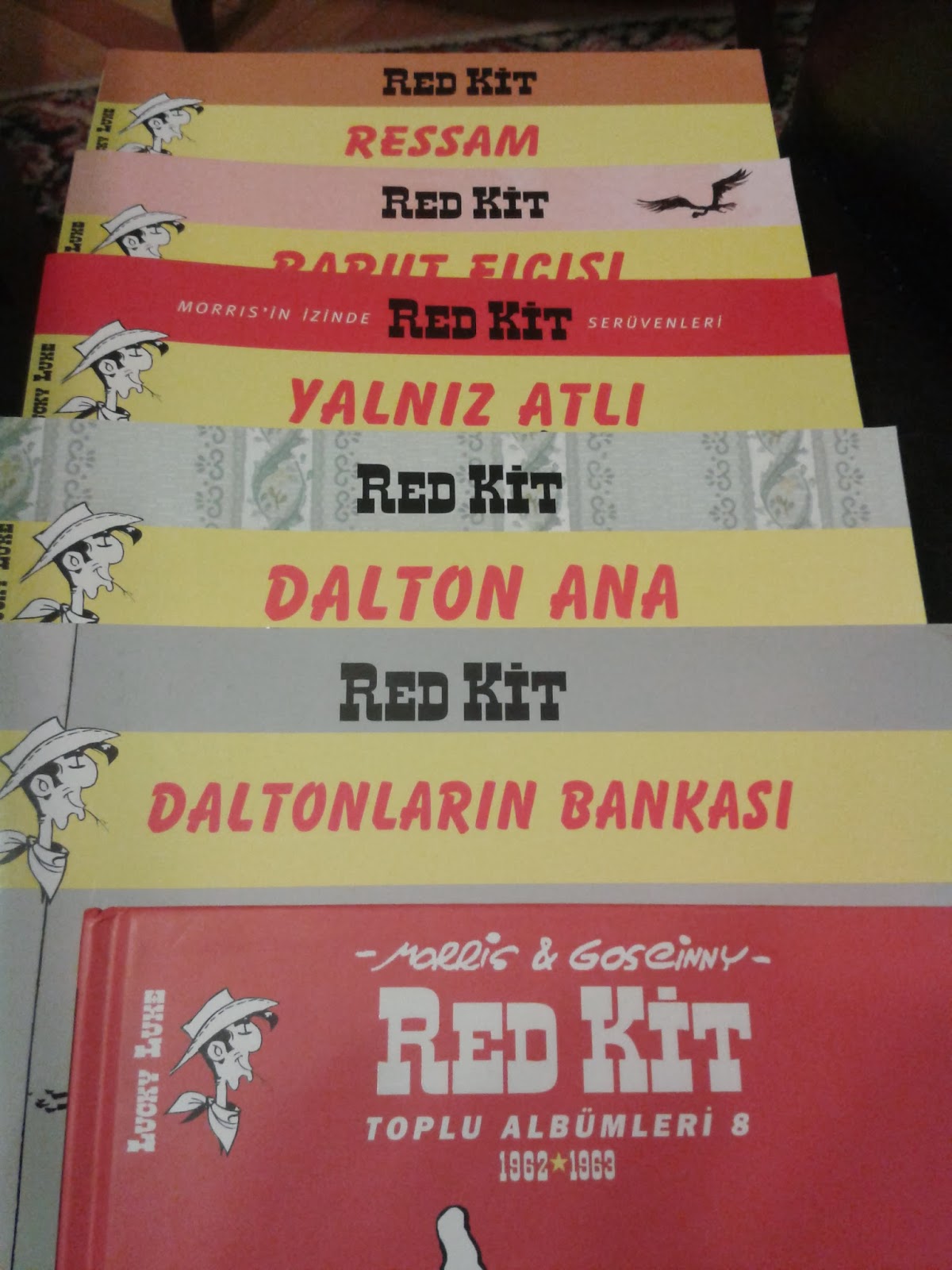 KİTAP KOKUSU RED KİT ( Lucky Luke )