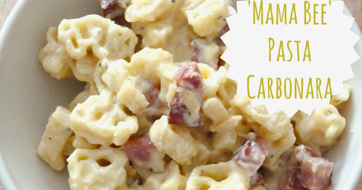 Mama Bee Simple 'Creamy Eggy Goodness' Pasta Carbonara