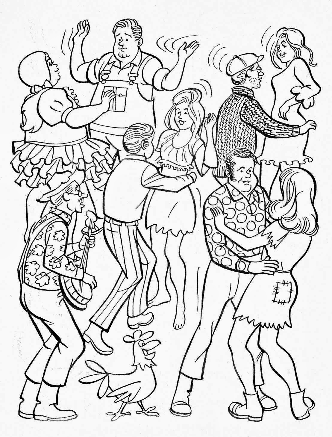 and everything else too: Hee Haw Coloring Book ('70)