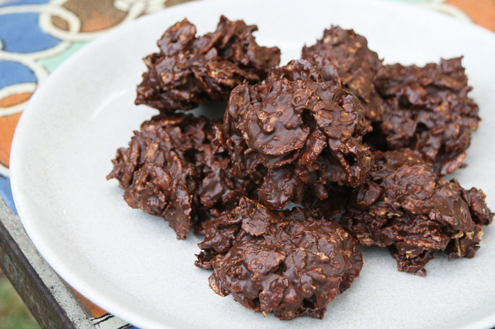Please Note NoBake Chocolate Crunch Cookies