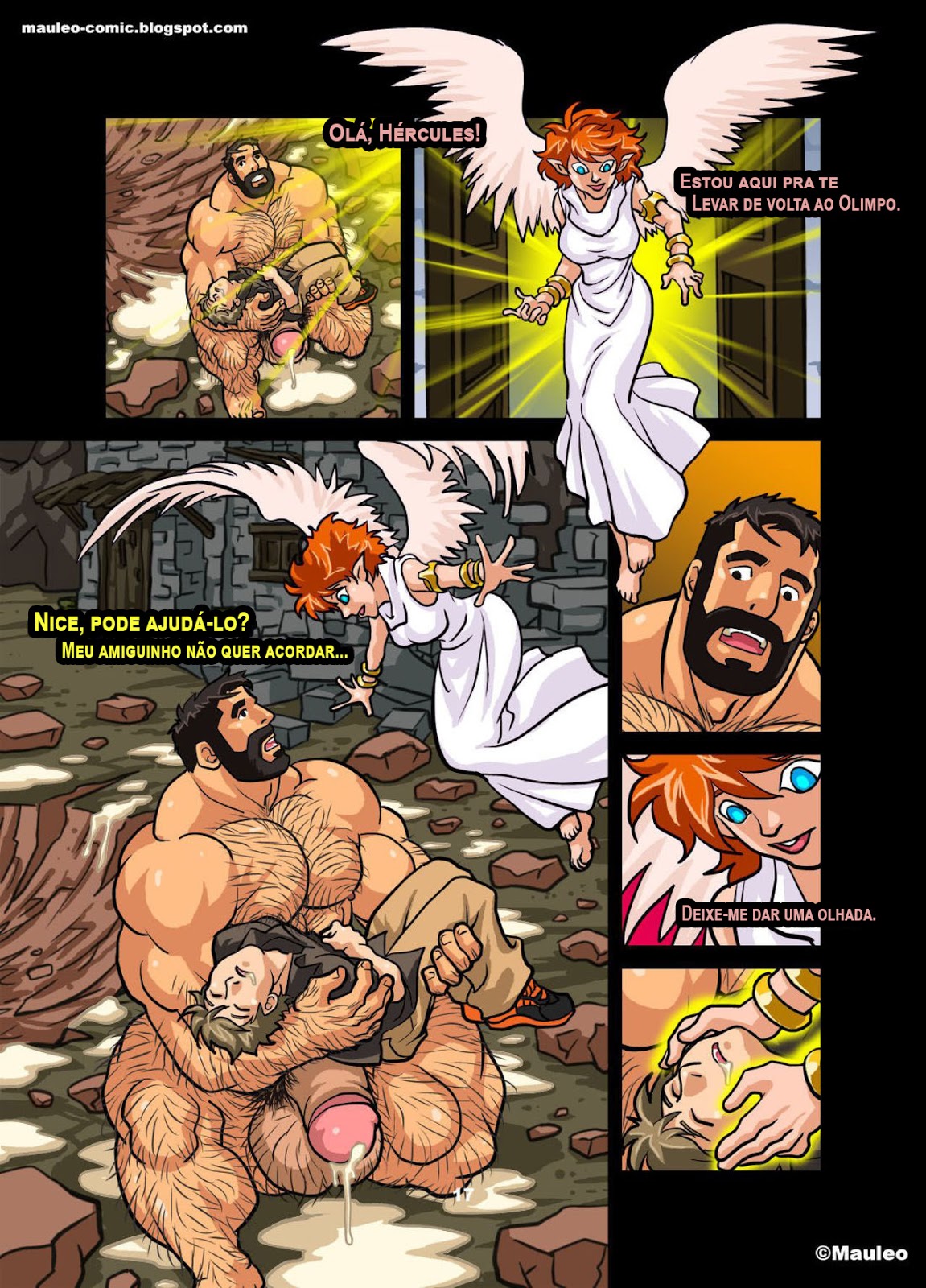 Cartoon Reality Hercules Comics