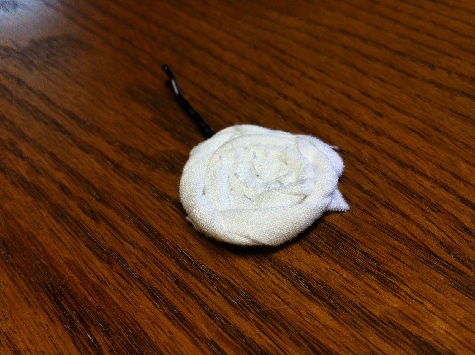 Something Beautiful DIY Rolled Fabric Flowers