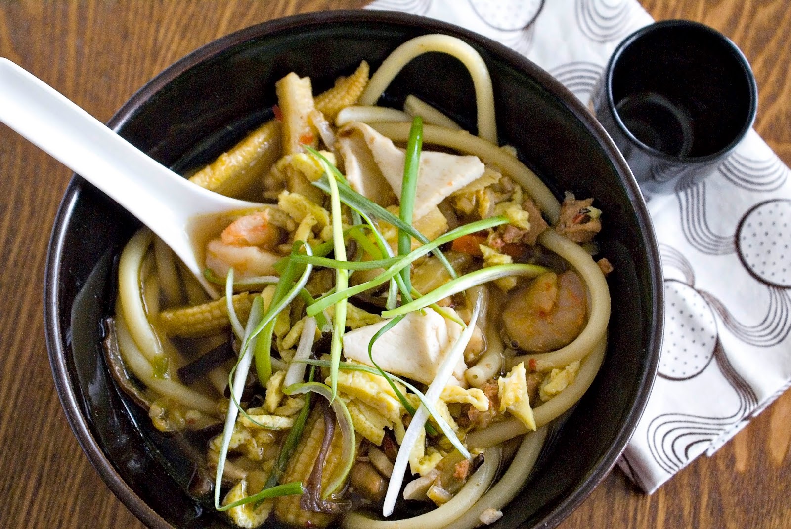 The Hungry Lovers Seafood Udon Soup