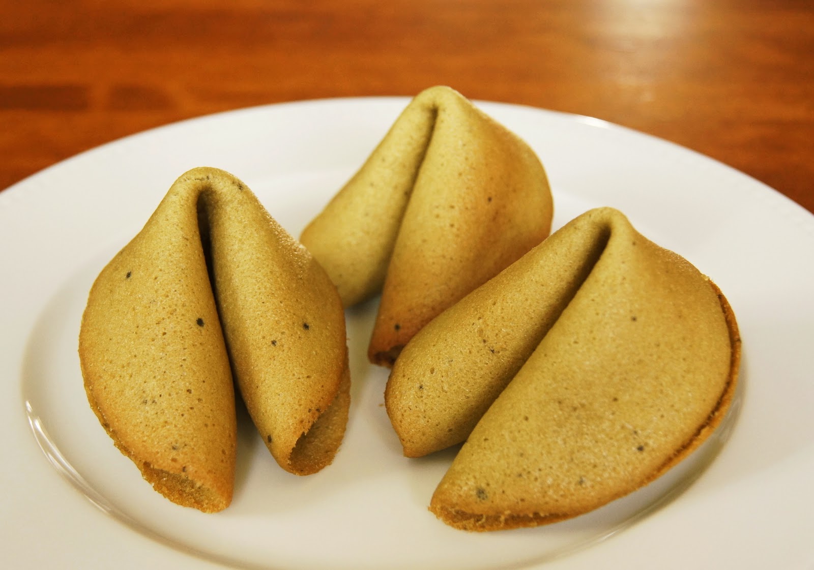 Ipso Fatto Happy Chinese New Year! GreenTea Fortune Cookies