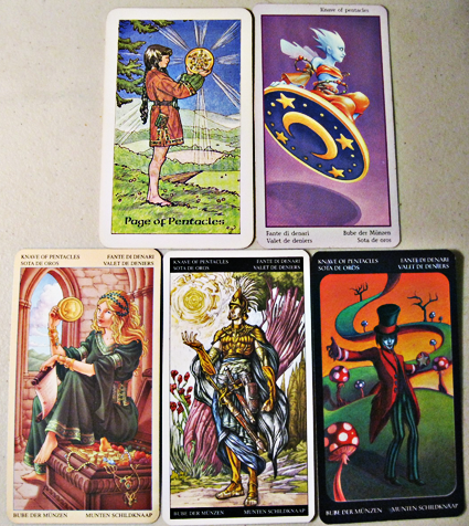 Tarot Binder: Page of Pentacles