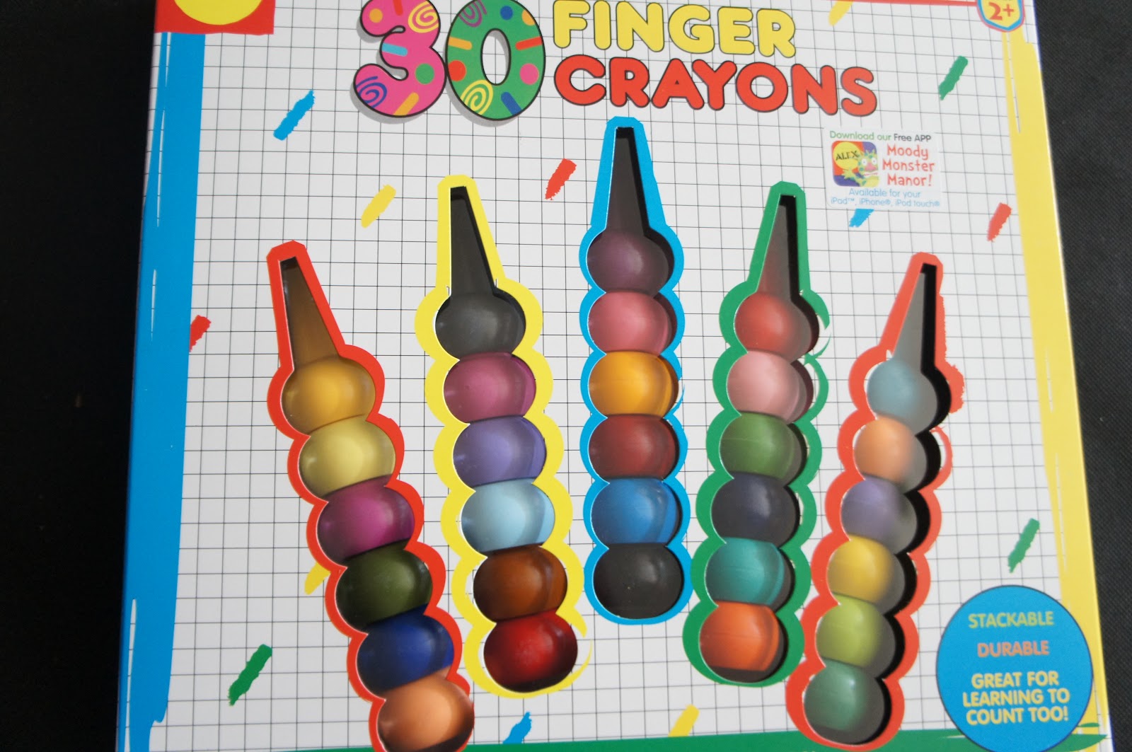 His first Crayons! Unexpectedly Amazing