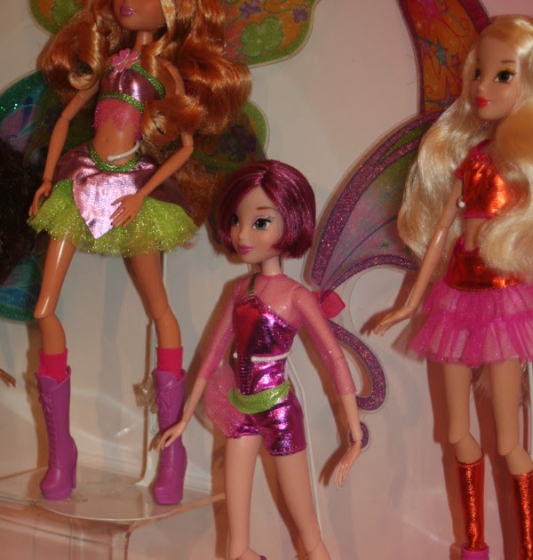 Jakks 2012 Nickelodeon WINX CLUB Concert Collection BLOOM Band Fairy 11" Doll 