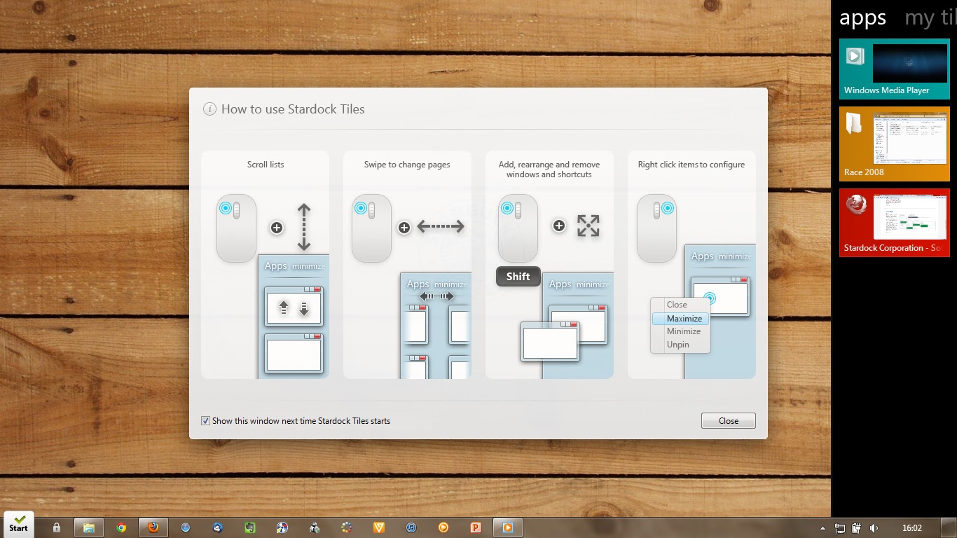 My Tech, My Life Tiles Apps Organizer for Windows