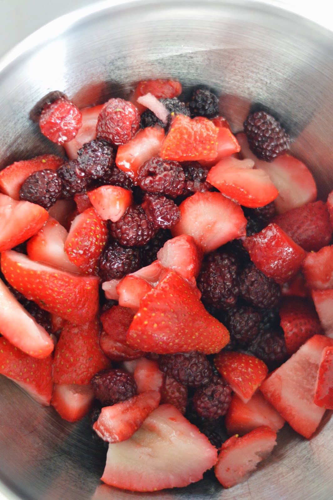 The Art of Comfort Baking Strawberry Blackberry Freezer Jam