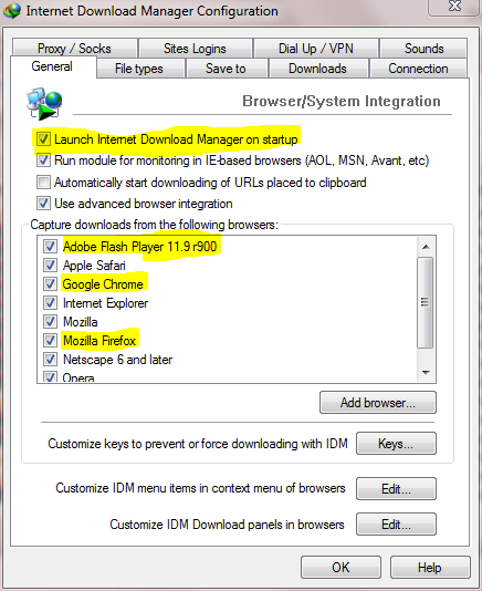 Icon Internet Download Manager Tidak Muncul