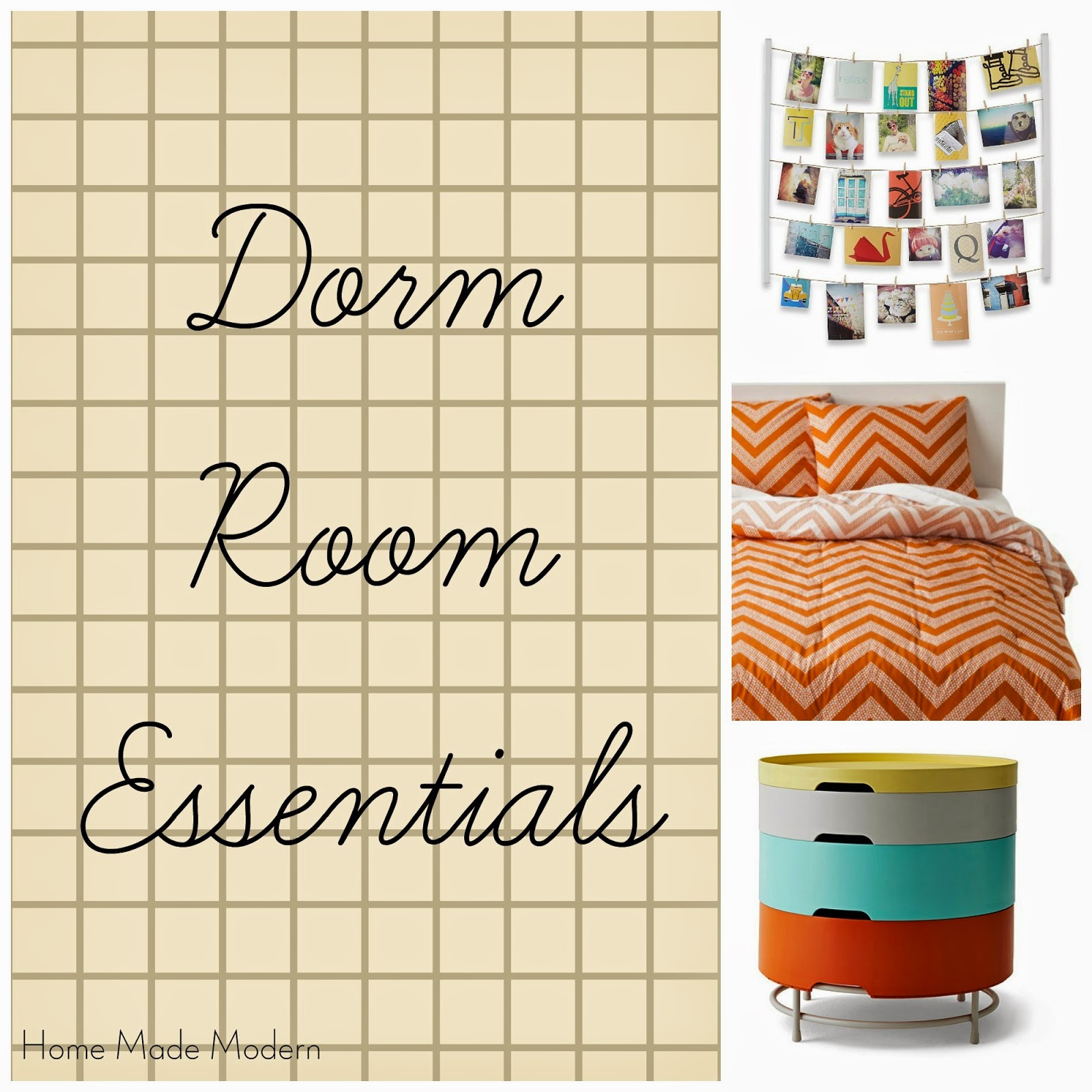 Home Made Modern RTT Shopping for Dorm Rooms