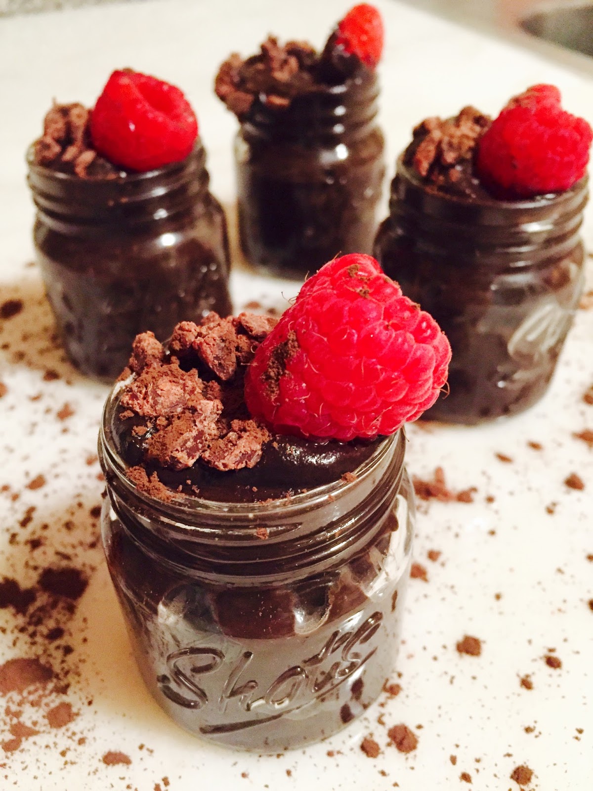 Dark Chocolate Avocado Pudding aka Brownie Batter (Yes I said avocado