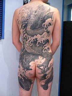 Back Piece Japanese Dragon Tattoo Design Collection