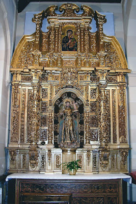 Parroquia de la Virgen del Carmen de Salinas, retablo