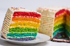The Famous Rainbow Cake