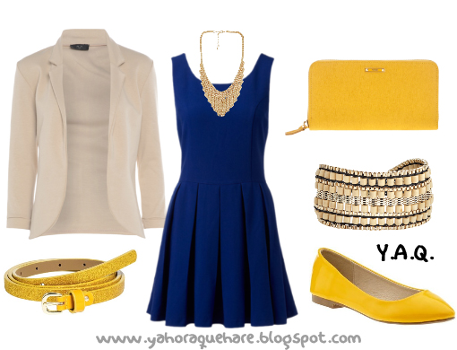 Y. A. Q. - Blog de moda, inspiración y tendencias: [Y ahora qué me pongo con]  Un vestido azul