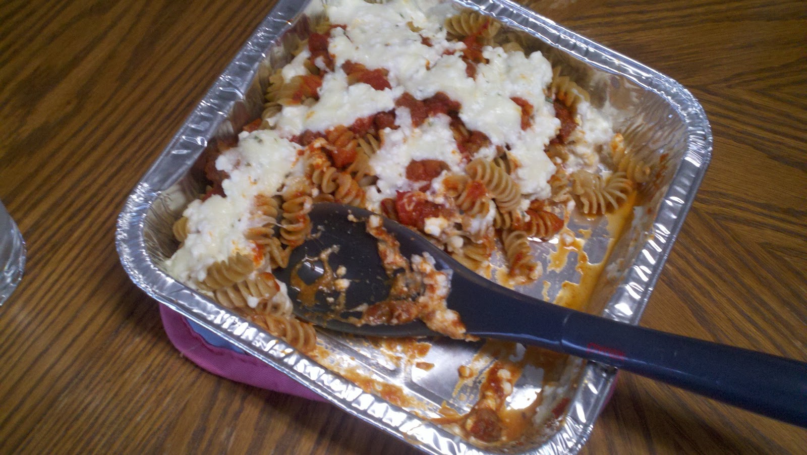 diy with jen rotini lasagna casserole