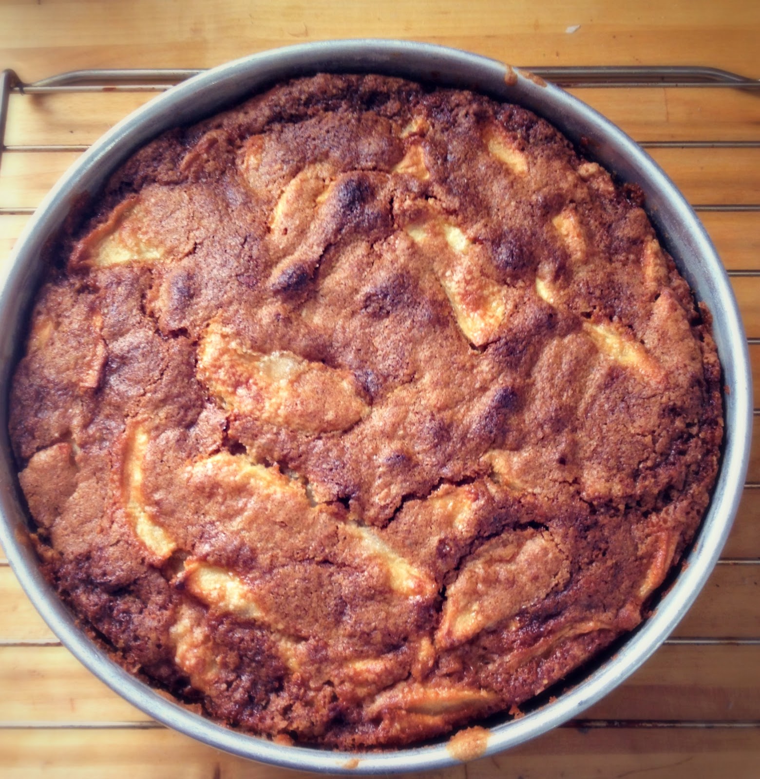 living awesomely appleoat cake
