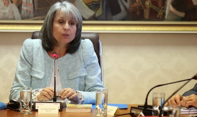 Вицепрезидентът Маргарита Попова