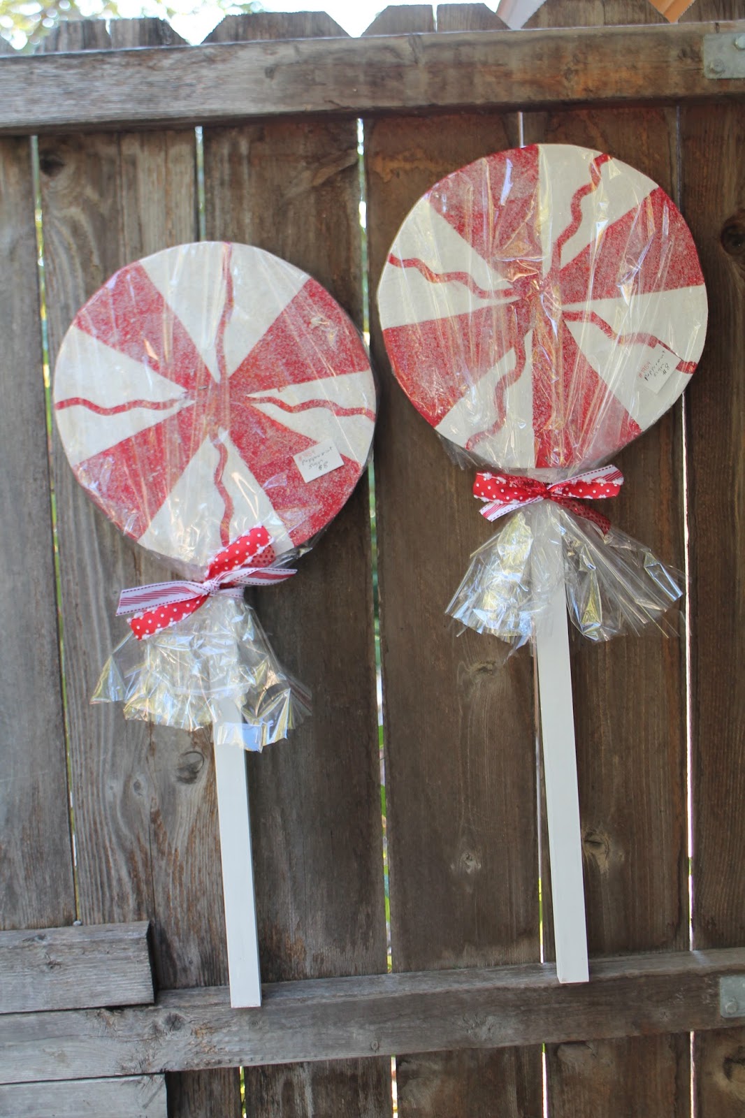 Christy Robbins Wooden Candy Canes