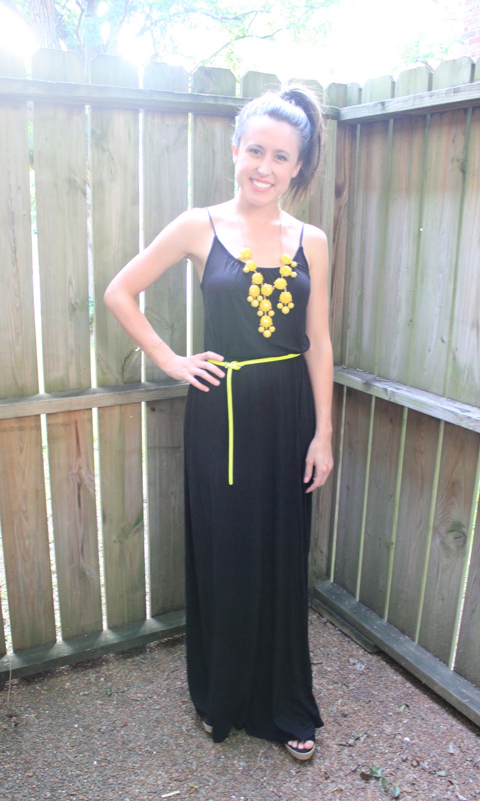 here and now maxi dress