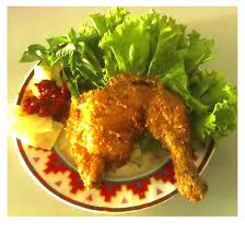 Fried chicken Bandung (Indonesian)