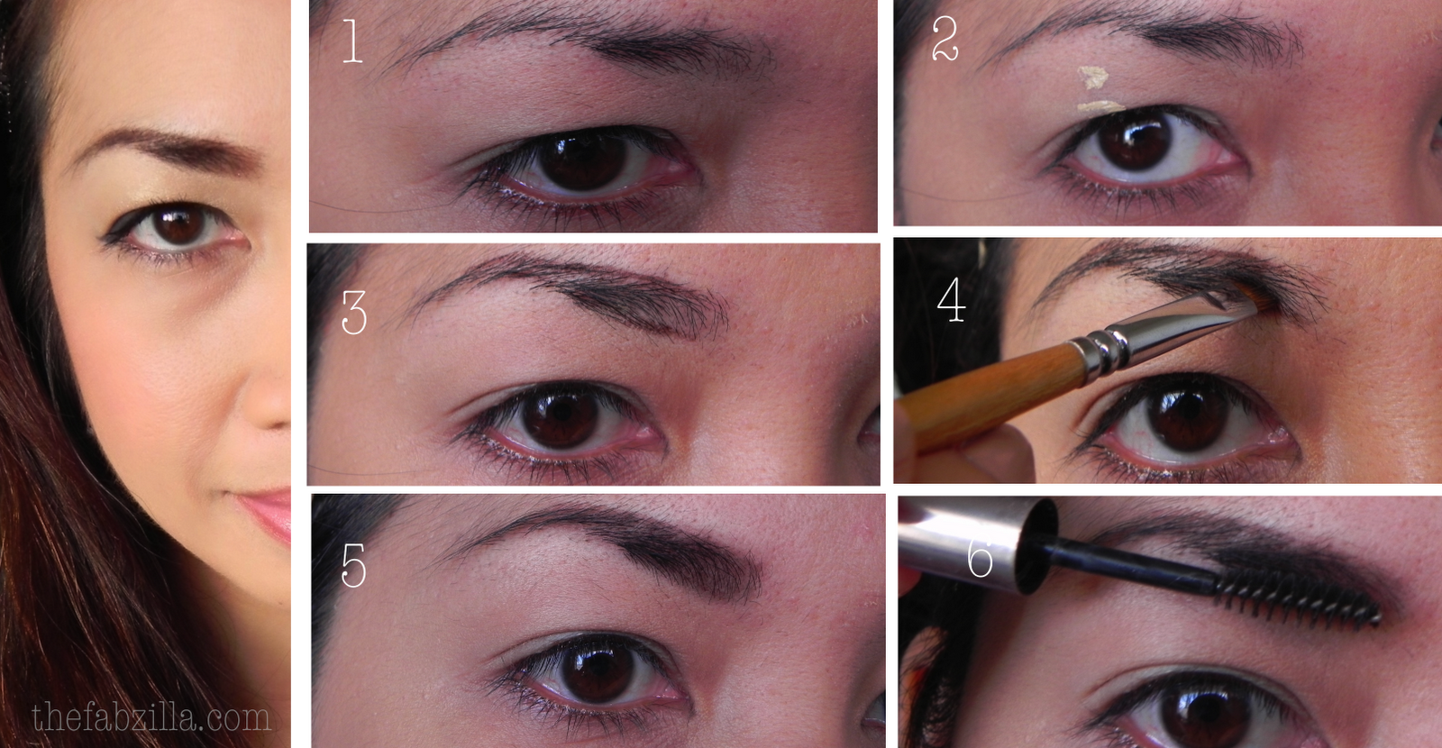 How To Shape Eyebrows in Under 2 Minutes thefabzilla