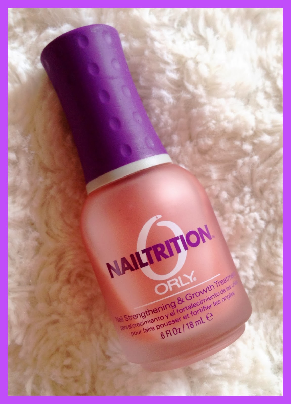 Vernis Nailtrition ORLY Coups de Coeur de Mumu