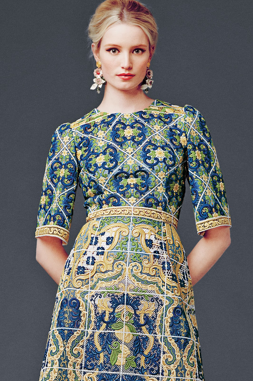 Dolce & Gabbana FW2015 woman collection