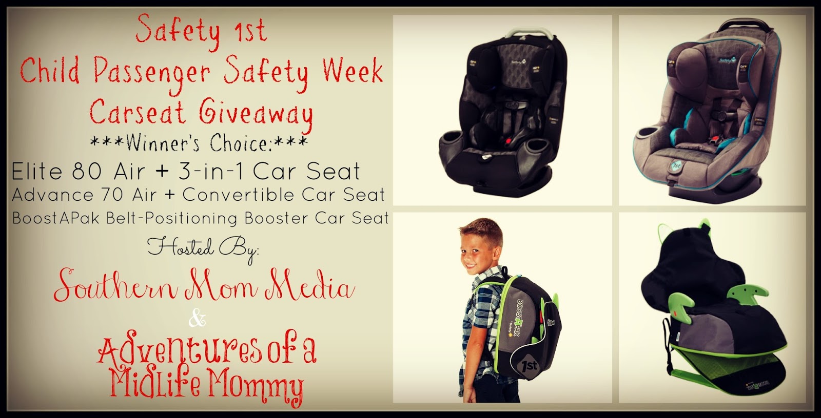 Great Products! Great Reviews! Safety 1st Car Seat Giveaway!