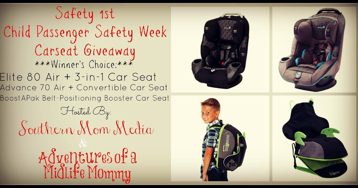 Great Products! Great Reviews! Safety 1st Car Seat Giveaway!