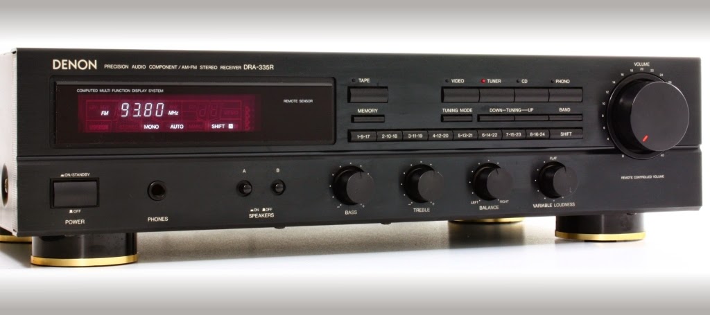 Denon DRA-335R - Stereo Receiver | AudioBaza