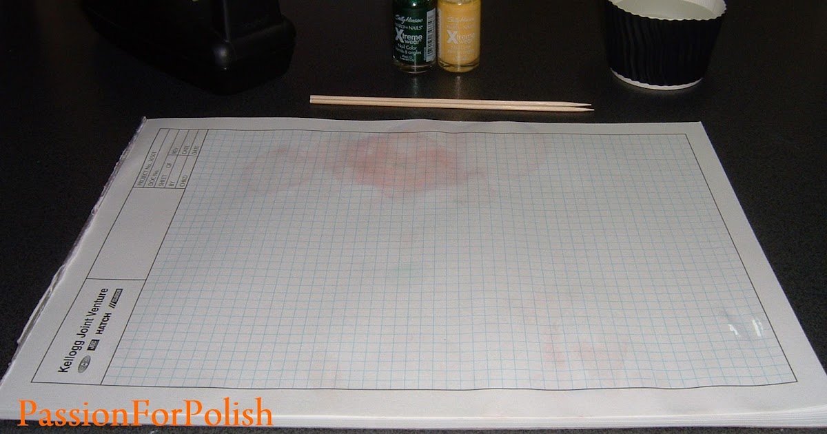 PassionForPolish How To Water Marbling