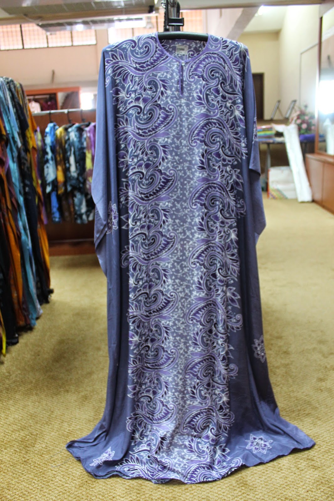 BATIK collections runcit & borong KAFTAN LENGAN PENDEK COTTON